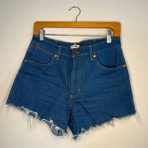 Wrangler High-Rise Denim Shorts